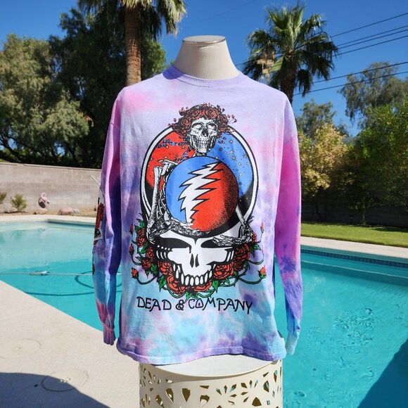 dead and company tie dye shirts